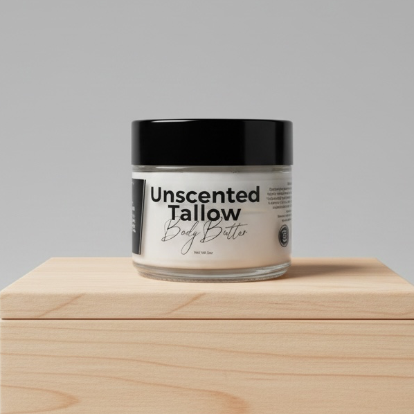 Unscented Tallow Body Butter