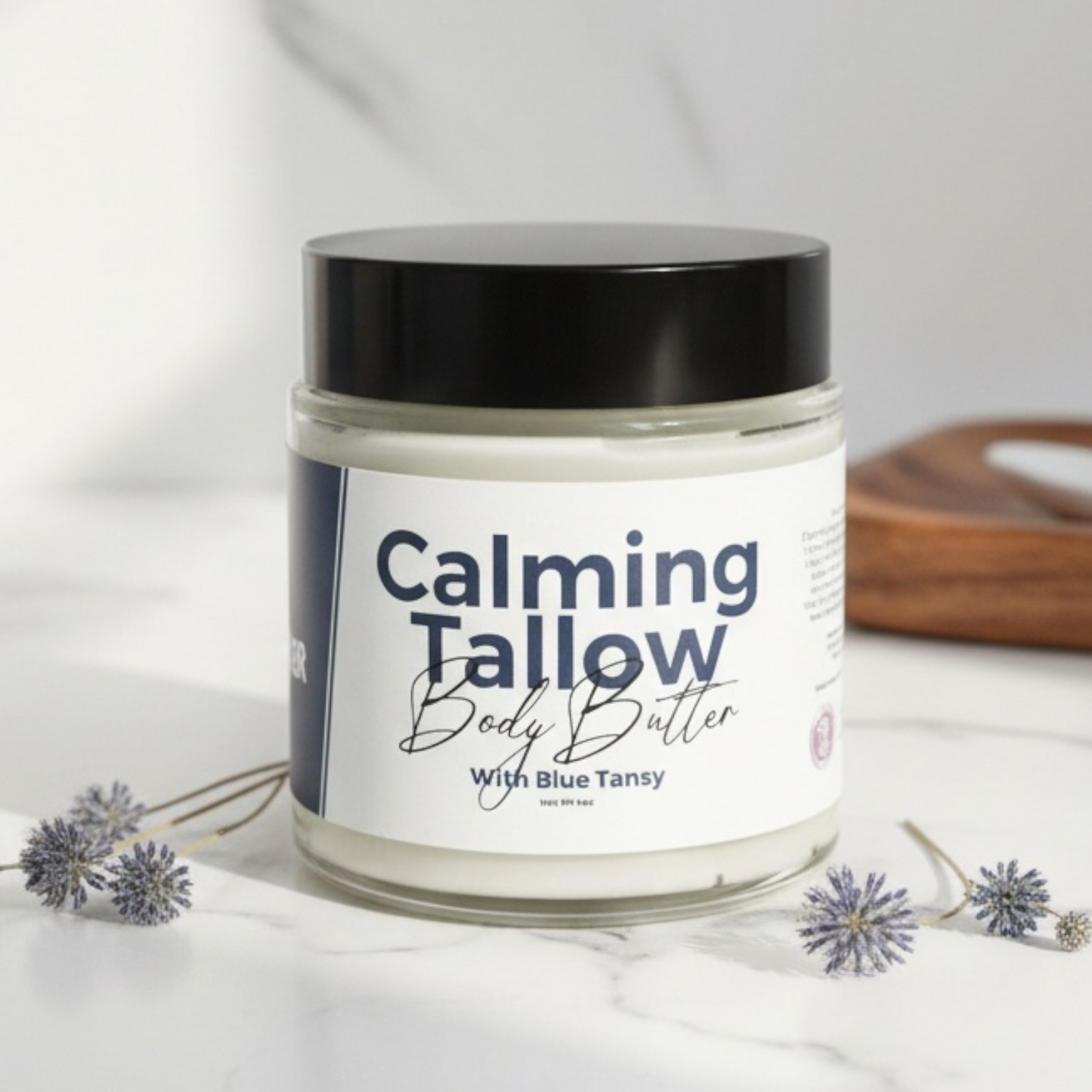 Calming Tallow Body Butter - Blue Tansy