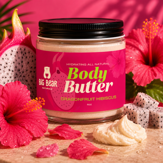 Dragonfruit Hibiscus Body Butter - Vegan