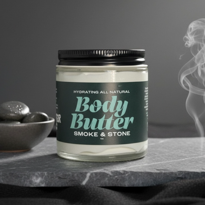Smoke & Stone Body Butter - Vegan