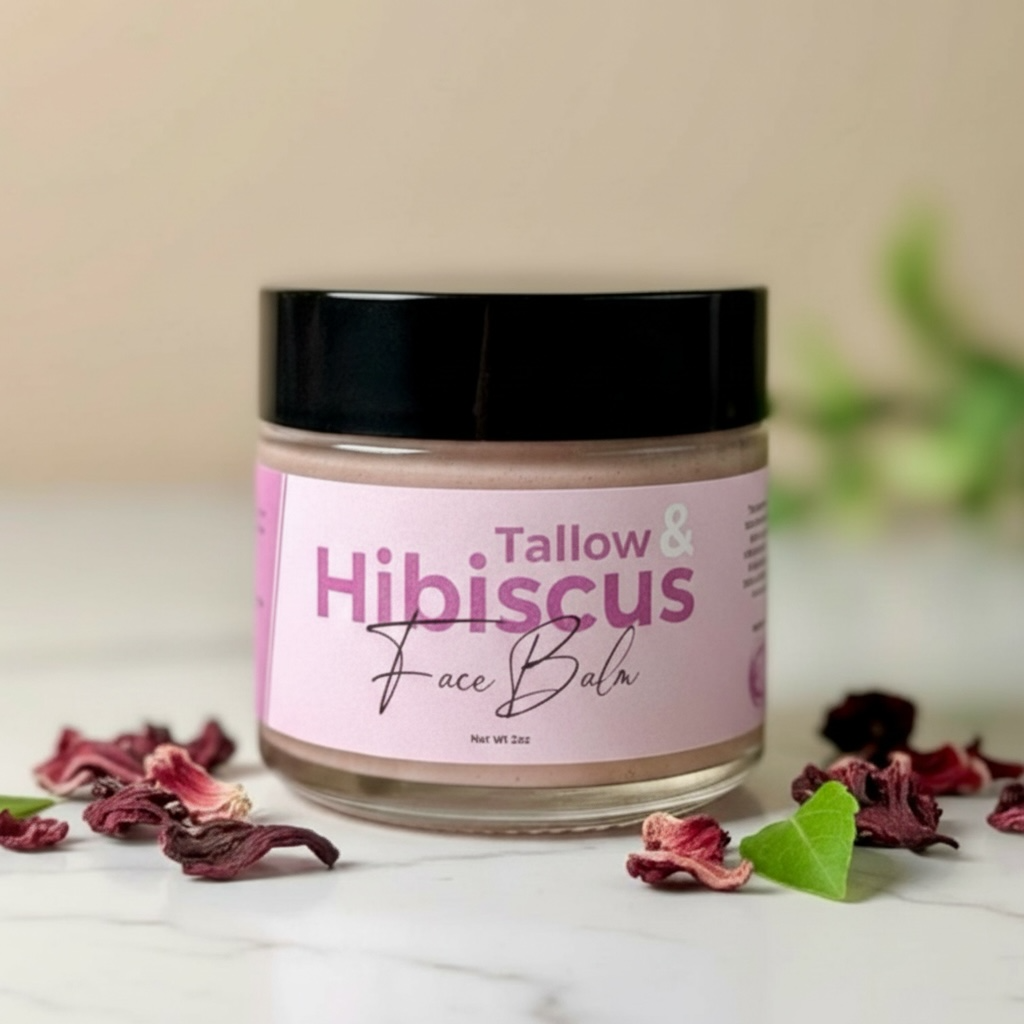 Hibiscus Face Balm
